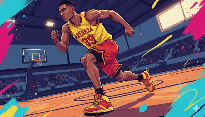 Joueur ayant validé son inscription à la ligue basketball 3x3 Arena24 à Montréal