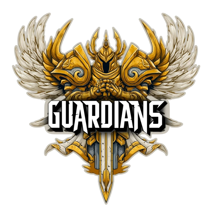 Logo officiel du Blason Guardians, équipe de la Titans Division de la ligue de basketball 3x3 Arena24 à Montréal