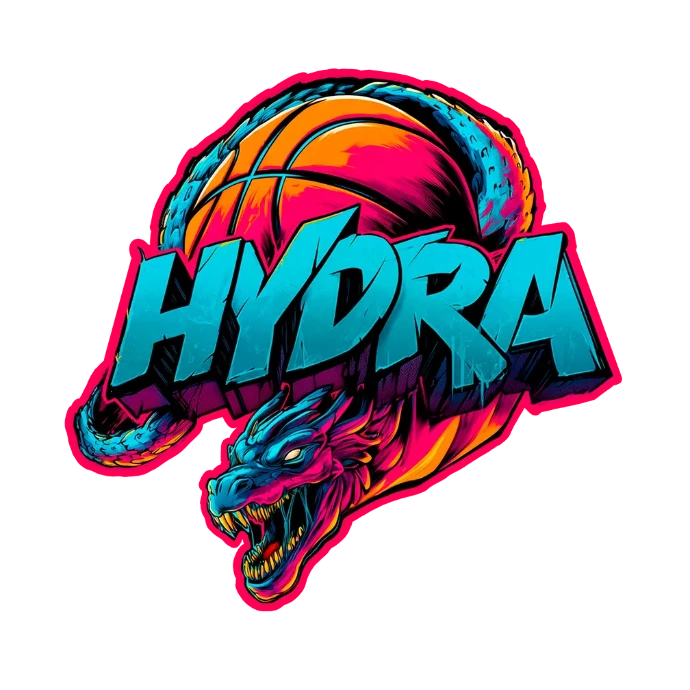 Logo officiel du Blason Hydra, équipe de la Titans Division de la ligue de basketball 3x3 Arena24 à Montréal