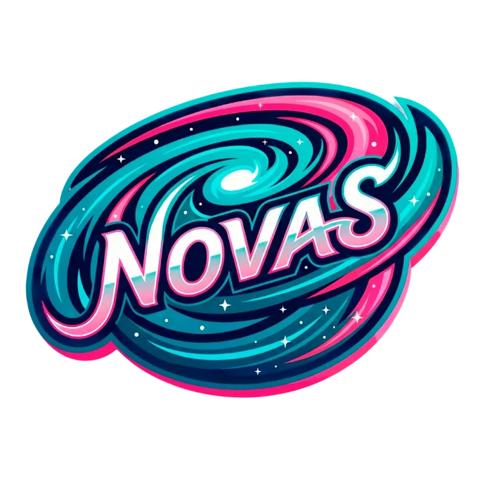 Logo Novas Arena24, Blason de la Wonder Division, ligue féminine de basketball 3x3 à Montréal